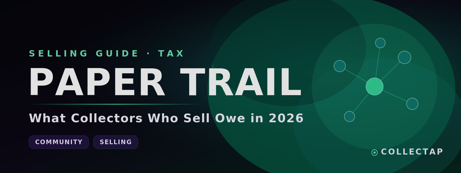 The $600 Rule Is Gone: What Collectors Who Sell Actually Owe in 2026